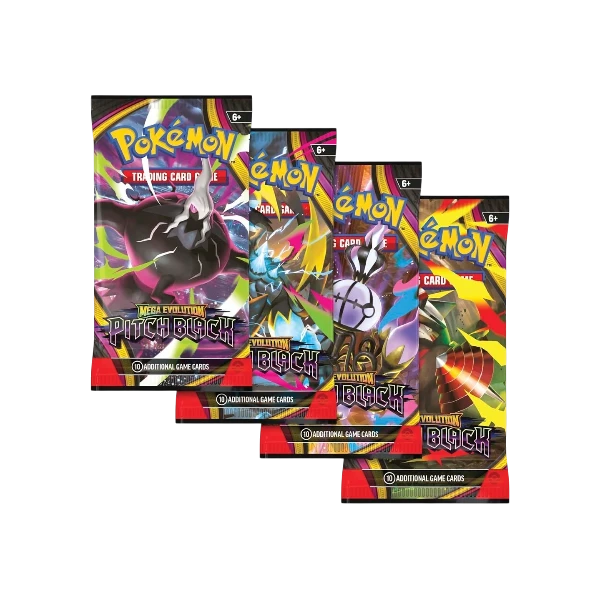 Pokémon TCG English Mega Evolution Pitch Black ME05 Booster Pack New Sealed