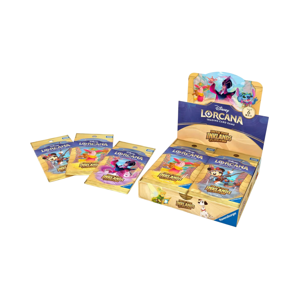 Lorcana TCG Japanese Into The Inklands SET3 Booster Box New Sealed