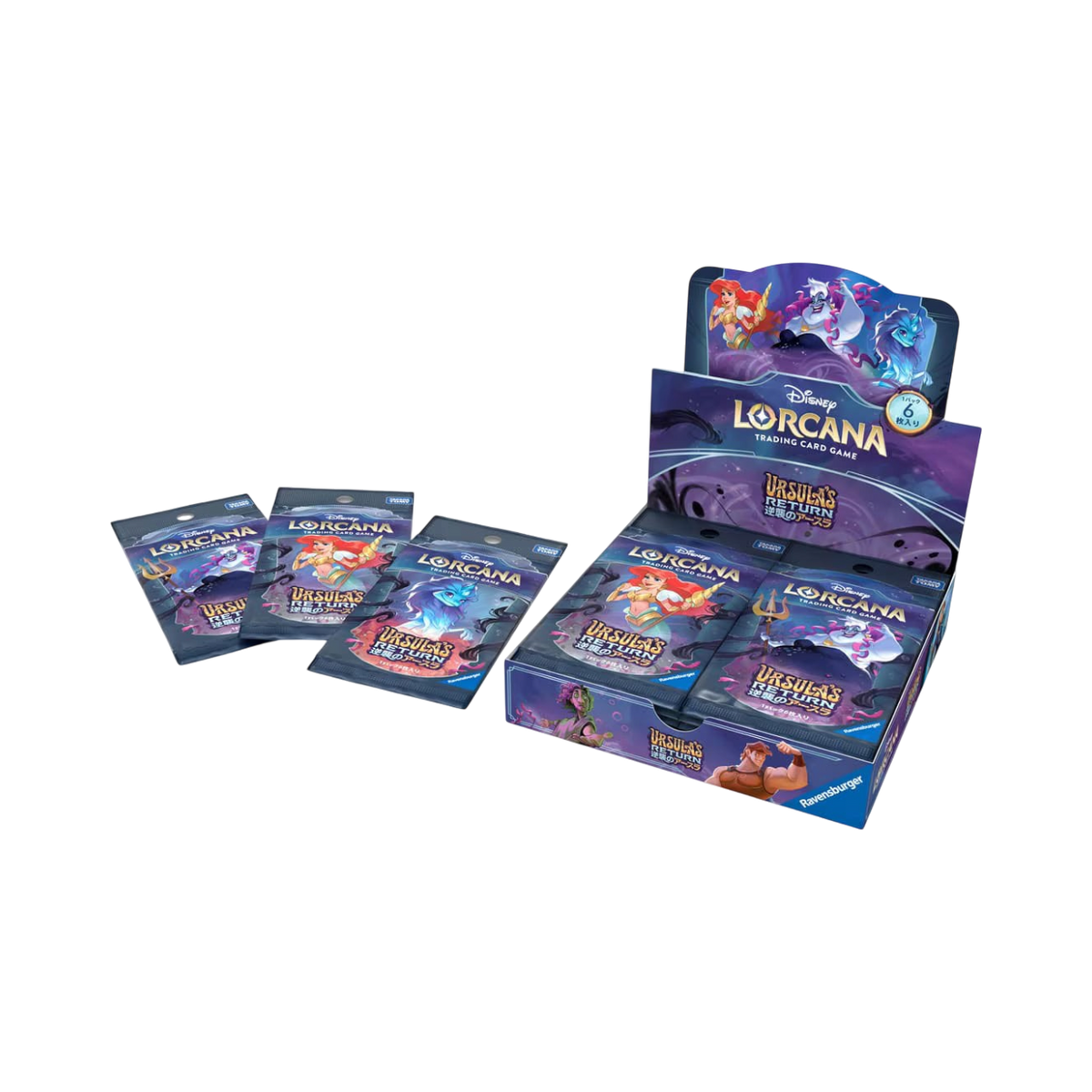Disney Lorcana TCG - Ursula's Return [SET4] Japanese Booster Box (16 ...