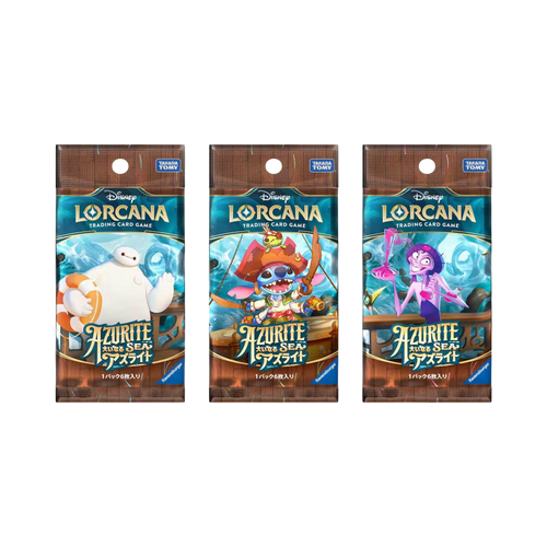 Lorcana TCG Japanese Azurite Sea SET6 Booster Box New Sealed