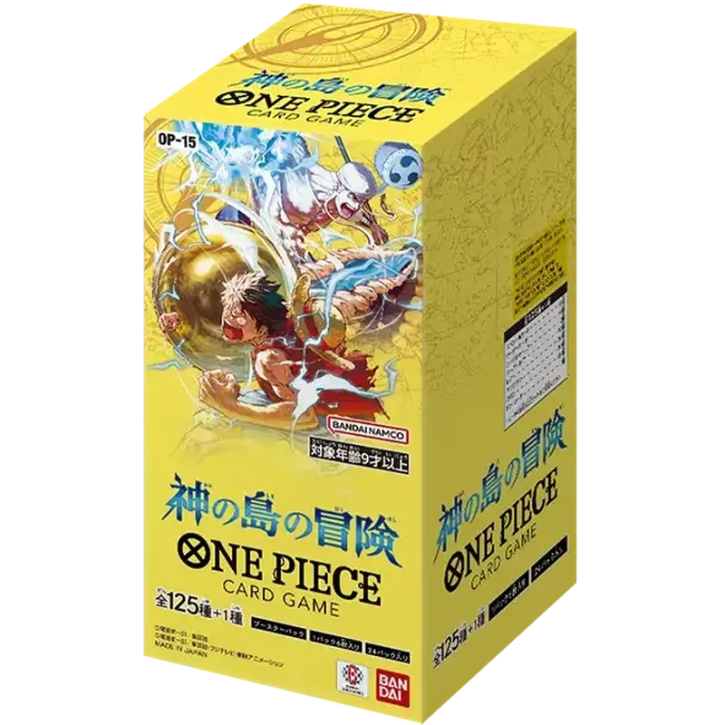 One Piece TCG Japanese  Adventure on Kami's Island OP-15 Booster Box 24 Booster Packs New Sealed