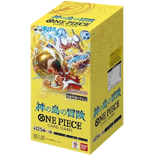 One Piece TCG Japanese  Adventure on Kami's Island OP-15 Booster Box 24 Booster Packs New Sealed