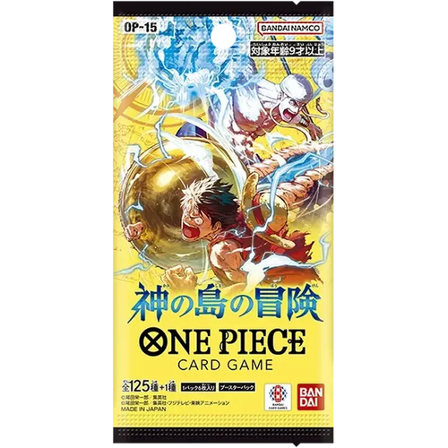 One Piece TCG Japanese  Adventure on Kami's Island OP-15 Booster Box 24 Booster Packs New Sealed