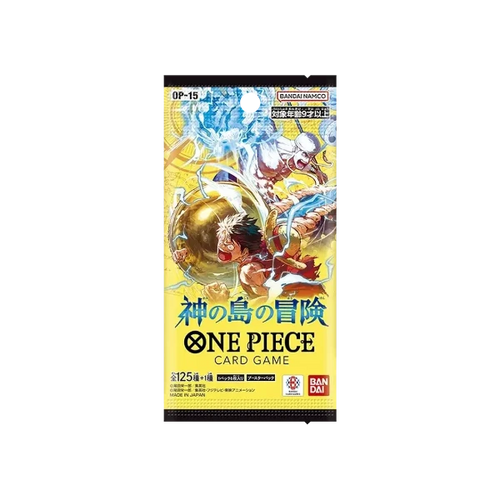 One Piece TCG Japanese  Adventure on Kami's Island OP-15 Booster Box 24 Booster Packs New Sealed