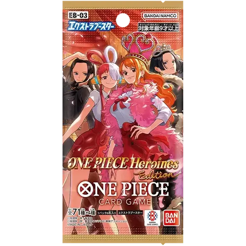 One Piece TCG Japanese  One Piece Heroines Edition EB-03 Booster Box 24 Booster Packs New Sealed