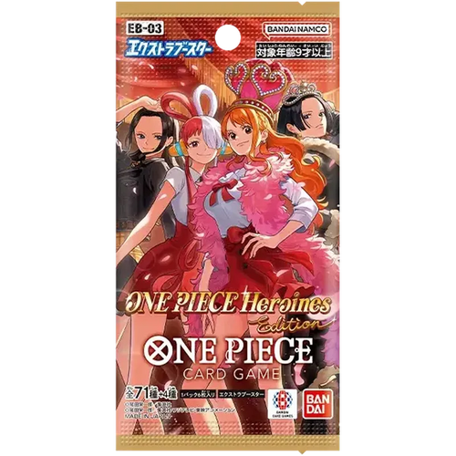 One Piece TCG Japanese  One Piece Heroines Edition EB-03 Booster Box 24 Booster Packs New Sealed
