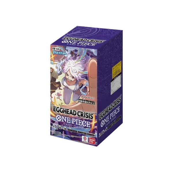 One Piece TCG Japanese  Egghead Crisis EB-04 Booster Box 24 Booster Packs New Sealed