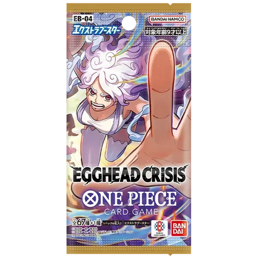 One Piece TCG Japanese  Egghead Crisis EB-04 Booster Box 24 Booster Packs New Sealed