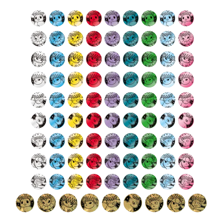 Pokémon TCG Simplified Chinese Scarlet & Violet Terastal Grand Gathering CSV9.5C Coin Set New Sealed