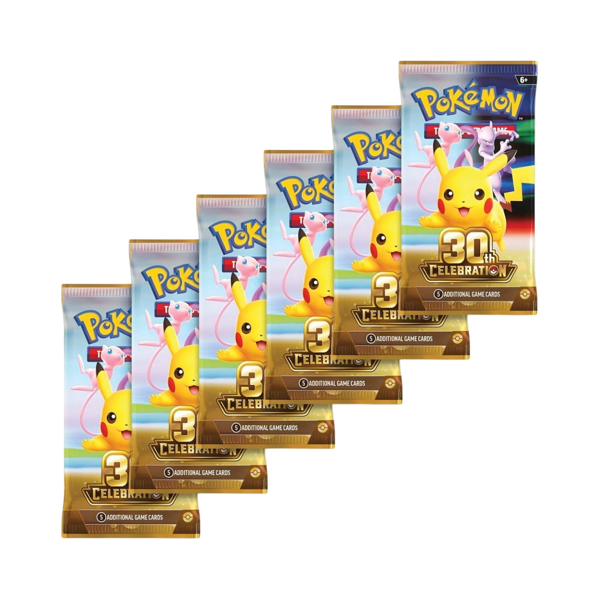 Pokémon TCG English Mega Evolution 30th Celebration M6a Booster Bundle New Sealed