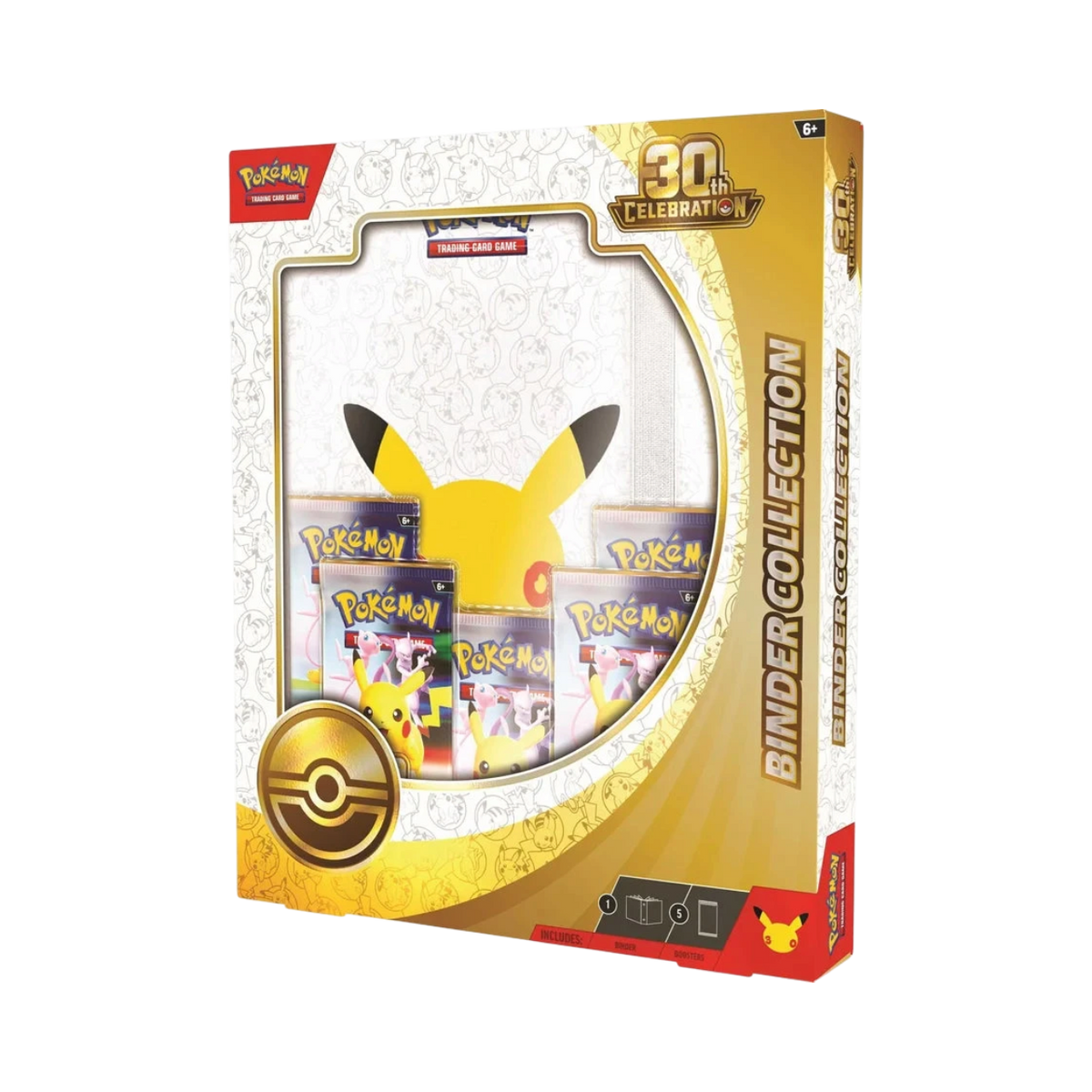 Pokémon TCG English Mega Evolution 30th Celebration M6a Collection Box New Sealed