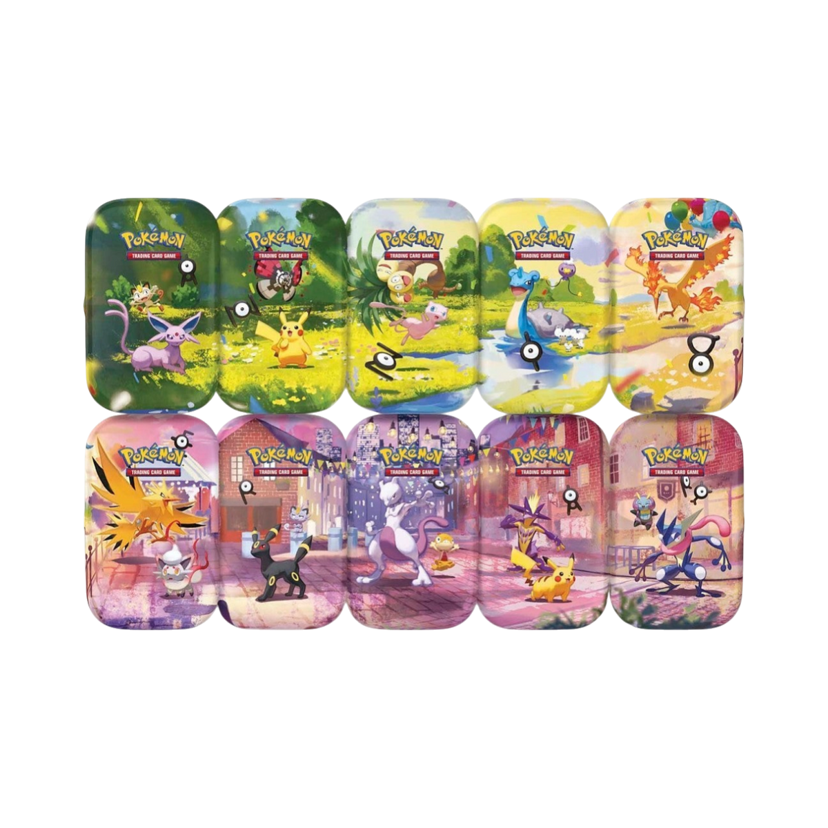 Pokémon TCG English Mega Evolution 30th Celebration M6a Mini Tin New Sealed