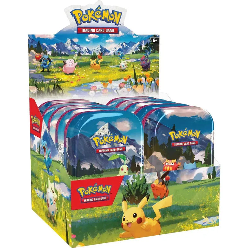 Pokémon TCG English Mega Evolution Ascended Heroes ME02.5 Tin 2 Booster Packs New Sealed