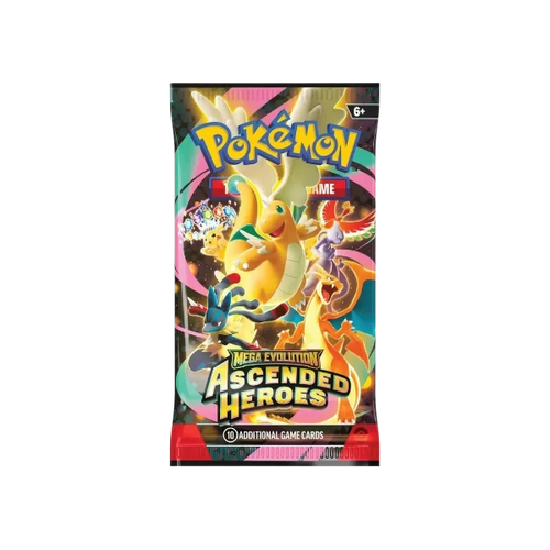Pokémon TCG English Mega Evolution Ascended Heroes Booster Pack New Sealed