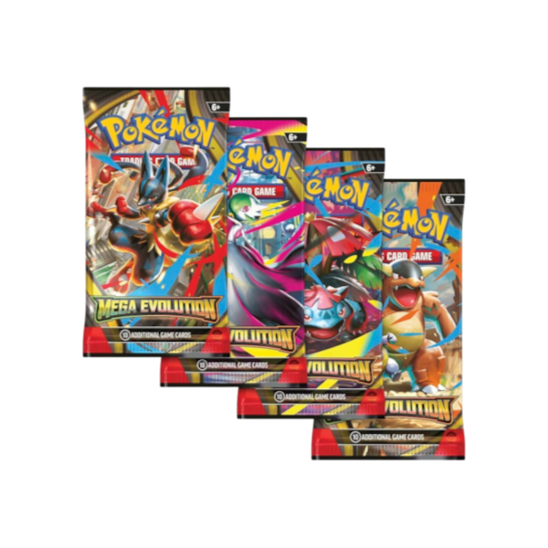 Pokémon TCG English Mega Evolution Mega Evolution Base ME01 Booster Pack New Sealed