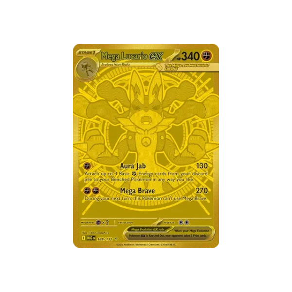 Pokémon TCG English Mega Evolution Mega Evolution Base ME01 Booster Pack New Sealed