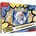 Pokémon TCG English Mega Evolution Ascended Heroes ME02.5 Collection Box 4 Booster Packs New Sealed feraligator