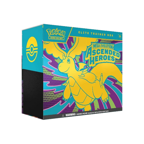 Pokémon TCG English Mega Evolution Ascended Heroes ME02.5 Elite Trainer Box New Sealed