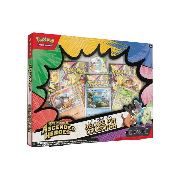 Pokémon TCG English Mega Evolution Ascended Heroes ME02.5 Collection Box 5 Booster Packs New Sealed