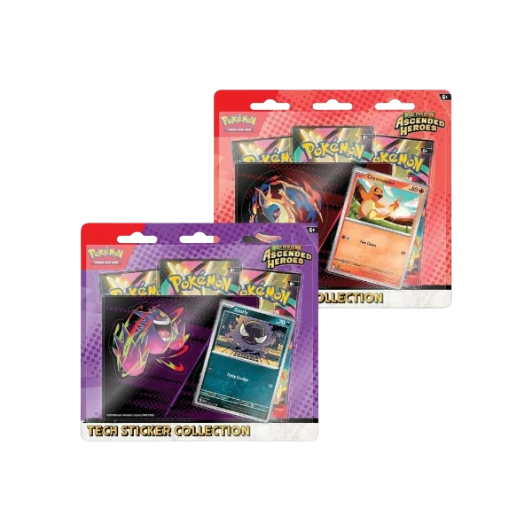 Pokémon TCG English Mega Evolution Ascended Heroes ME02.5 Blister Pack 3 Booster Packs New Sealed
