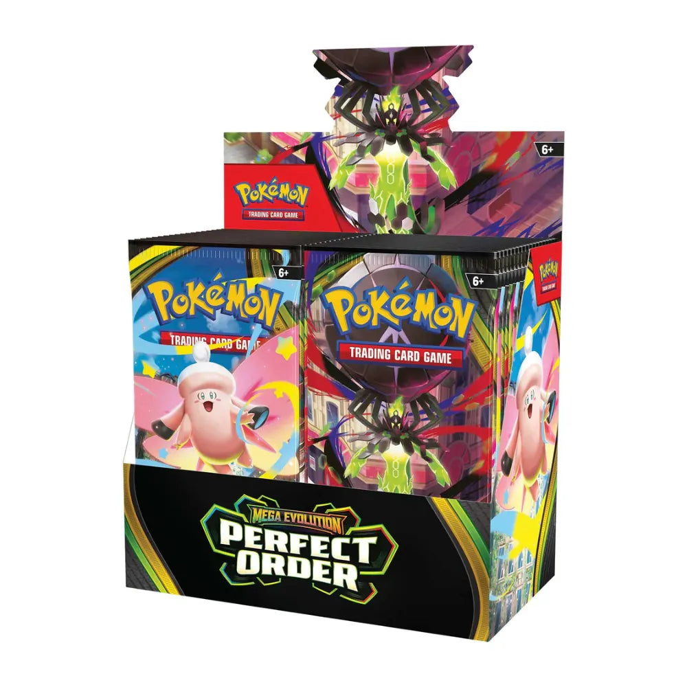 Pokémon TCG English Mega Evolution Perfect Order ME03 Booster Box 36 Booster Packs New Sealed