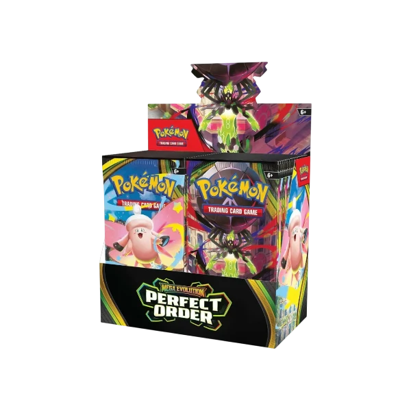 Pokémon TCG English Mega Evolution Perfect Order ME03 Booster Box 36 Booster Packs New Sealed