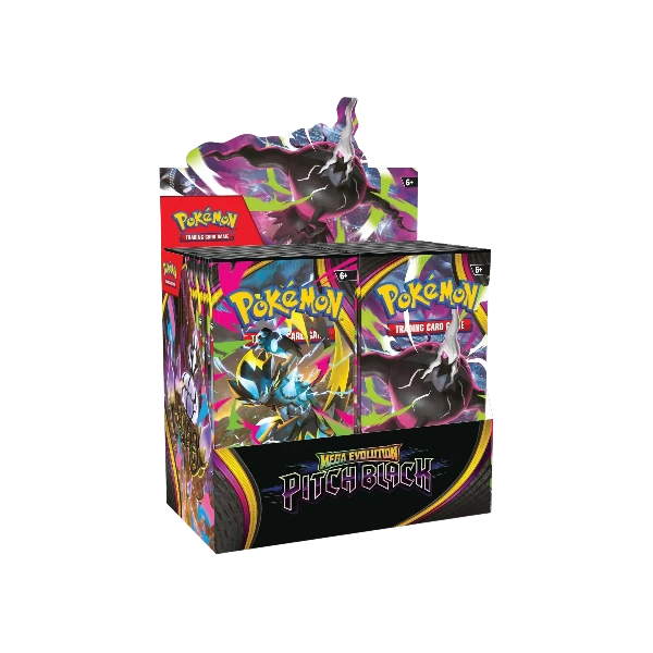 Pokémon TCG English Mega Evolution Pitch Black ME05 Booster Box New Sealed