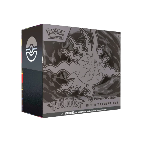 Pokémon TCG English Mega Evolution Pitch Black ME05 Pokémon Center ETB New Sealed