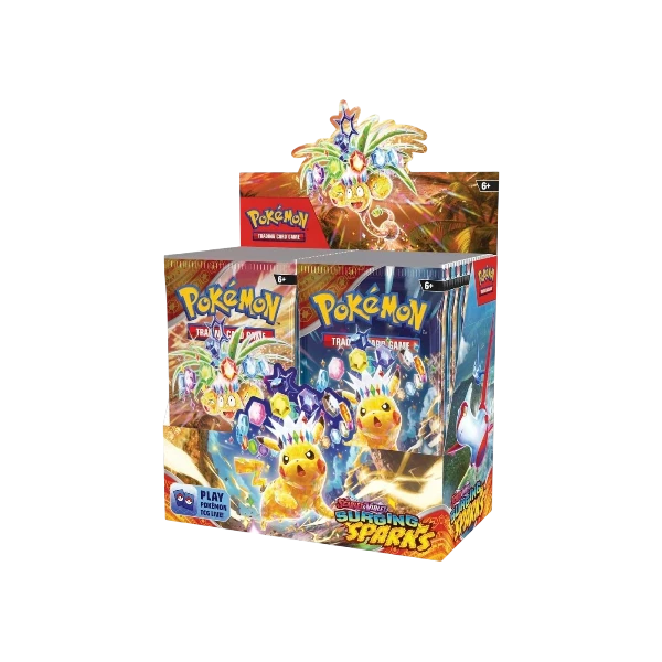 Pokémon TCG English Scarlet & Violet Surging Sparks SV08 Booster Box New Sealed