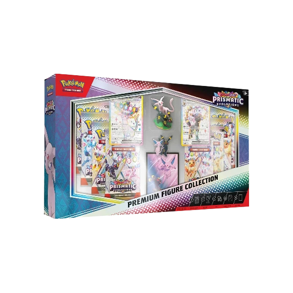 Pokémon TCG Scarlet & Violet Prismatic Evolutions SV08.5 premium figure Collection Box New Sealed