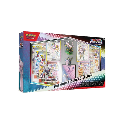 Pokémon TCG Scarlet & Violet Prismatic Evolutions SV08.5 premium figure Collection Box New Sealed