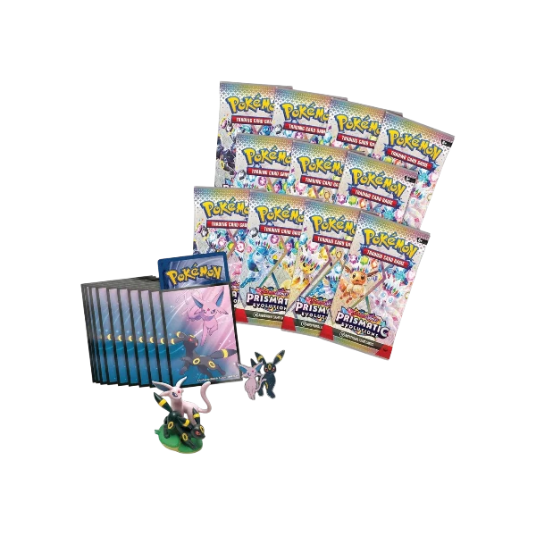 Pokémon TCG Scarlet & Violet Prismatic Evolutions SV08.5 premium figure Collection Box New Sealed