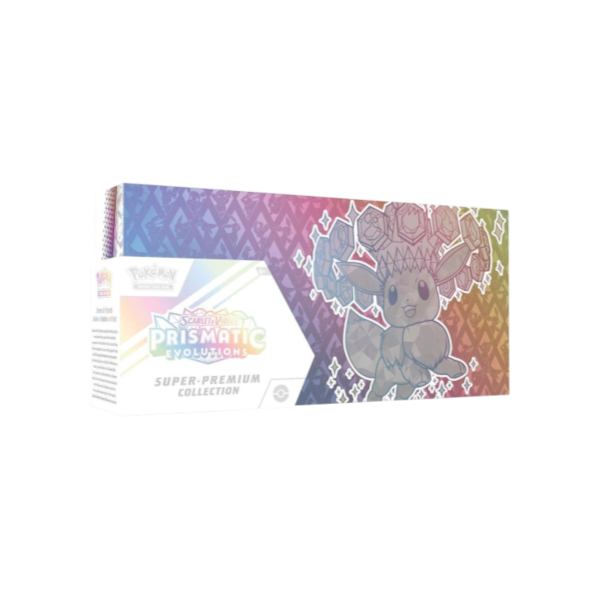 Pokémon TCG English Scarlet & Violet Prismatic Evolutions SV08.5 Collection Box New Sealed