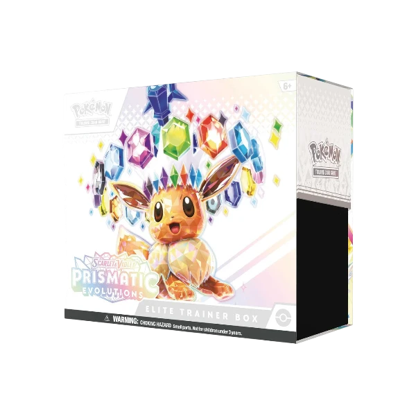 Pokémon TCG English Scarlet & Violet Prismatic Evolutions SV08.5 Elite Trainer Box New Sealed