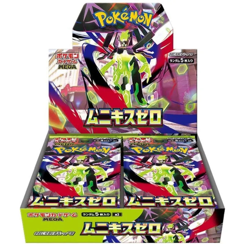 Pokémon TCG Japanese Mega Evolution Munikisu Nihil Zero M3 Booster Box 30 Booster Packs New Sealed