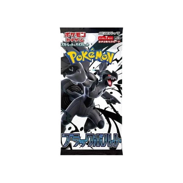 Pokémon TCG Japanese Scarlet & Violet Black Bolt SV11B Booster Box 20 Booster Packs New Sealed