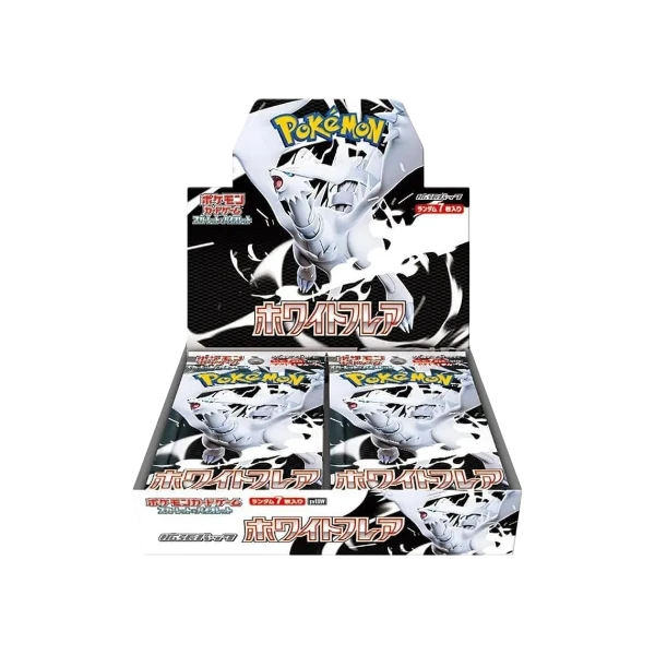 Pokémon TCG Japanese Scarlet & Violet White Flare SV11W Booster Box 20 Booster Packs New Sealed