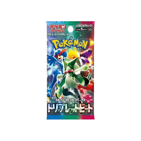 Pokémon TCG Japanese Scarlet & Violet Triple Beat SV1A Booster Box 30 Booster Packs New Sealed