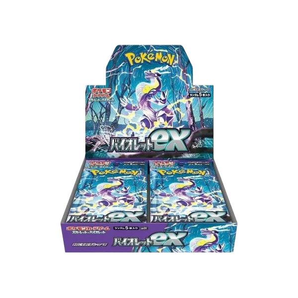Pokémon TCG Japanese Scarlet & Violet Violet ex SV1V Booster Box 30 Booster Packs New Sealed