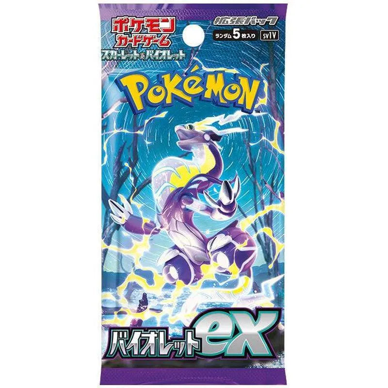 Pokémon TCG Japanese Scarlet & Violet Violet ex SV1V Booster Box 30 Booster Packs New Sealed