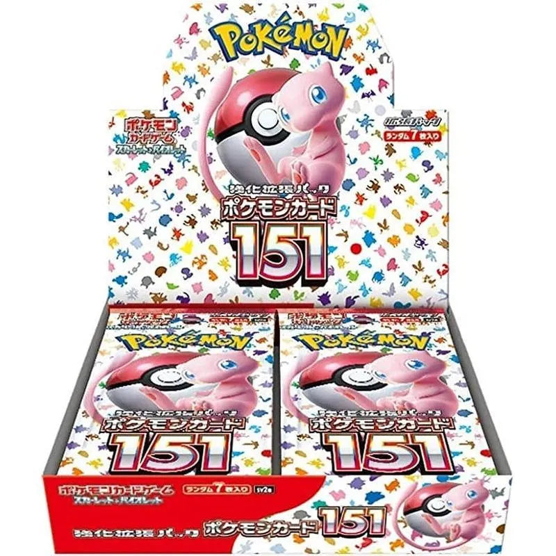 Pokémon TCG Japanese Scarlet & Violet 151 SV2A Booster Box 20 Booster Packs New Sealed