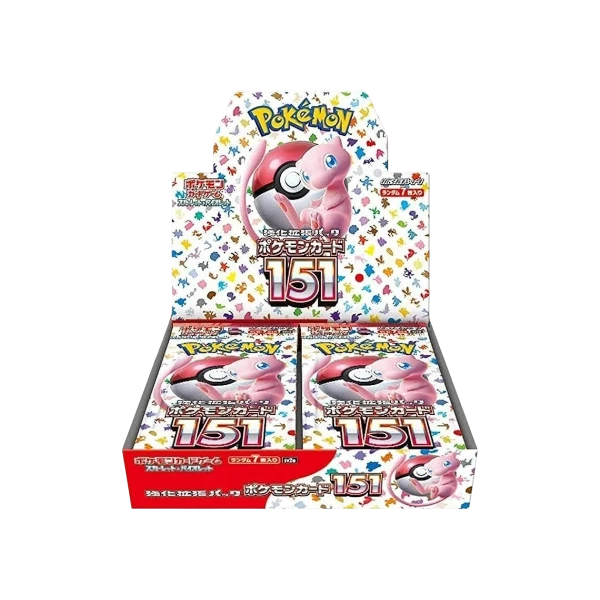 Pokémon TCG Japanese Scarlet & Violet 151 SV2A Booster Box 20 Booster Packs New Sealed