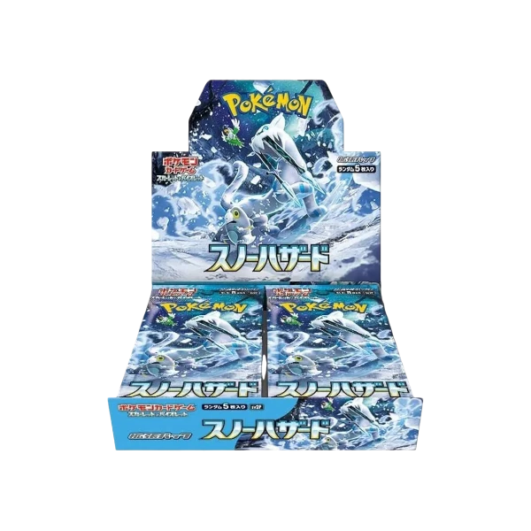 Pokémon TCG Japanese Scarlet & Violet Snow Hazard SV2P Booster Box 30 Booster Packs New Sealed