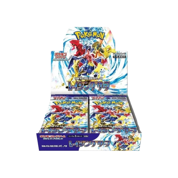 Pokémon TCG Japanese Scarlet & Violet Raging Surf SV3A Booster Box 30 Booster Packs New Sealed