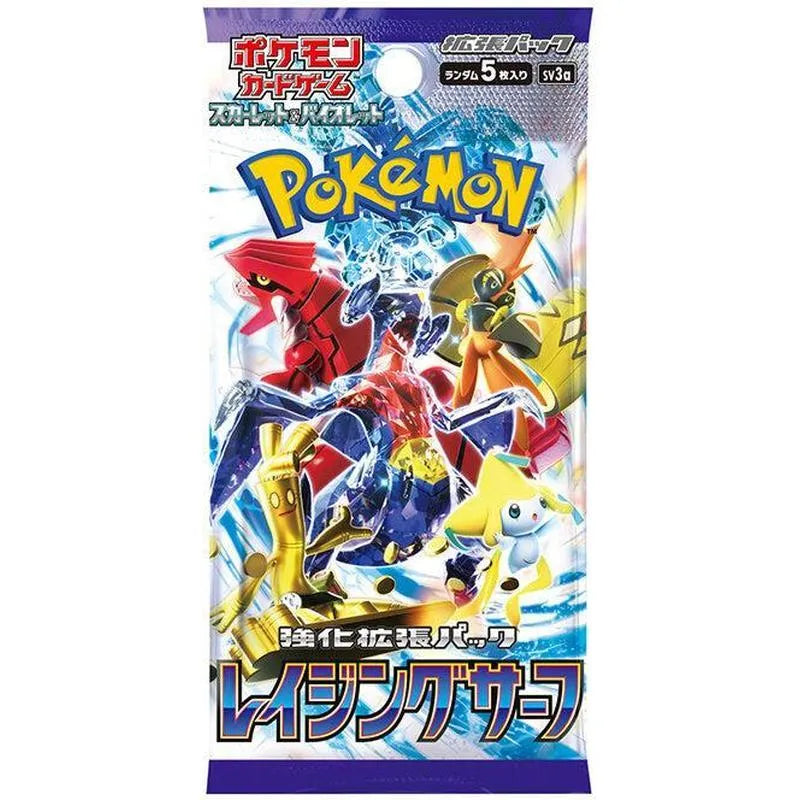 Pokémon TCG Japanese Scarlet & Violet Raging Surf SV3A Booster Box 30 Booster Packs New Sealed