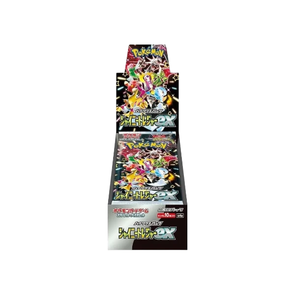 Pokémon TCG Japanese Scarlet & Violet Shiny Treasure ex SV4A Booster Box 10 Booster Packs New Sealed