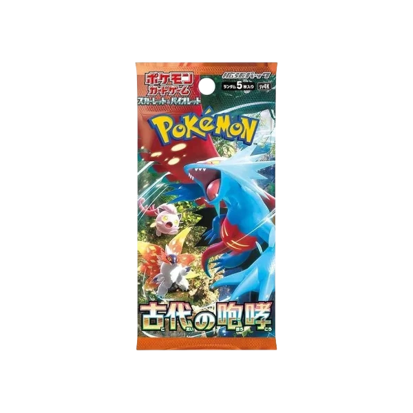 Pokémon TCG Japanese Scarlet & Violet Ancient Roar SV4K Booster Box 30 Booster Packs New Sealed