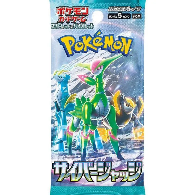 Pokémon TCG Japanese Scarlet & Violet Cyber Judge SV5M Booster Box 30 Booster Packs New Sealed