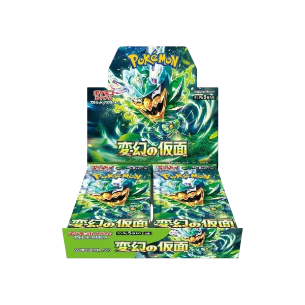 Pokémon TCG Japanese Scarlet & Violet Mask of Change SV6 Booster Box 30 Booster Packs New Sealed