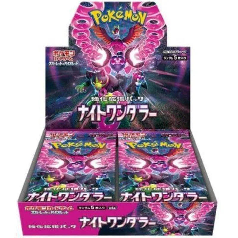 Pokémon TCG Japanese Scarlet & Violet Night Wanderer SV6A Booster Box 30 Booster Packs New Sealed